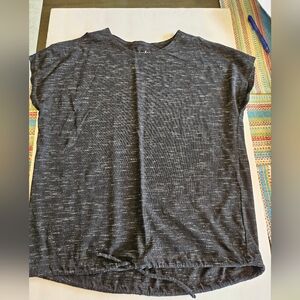 Black Short Sleeve Top